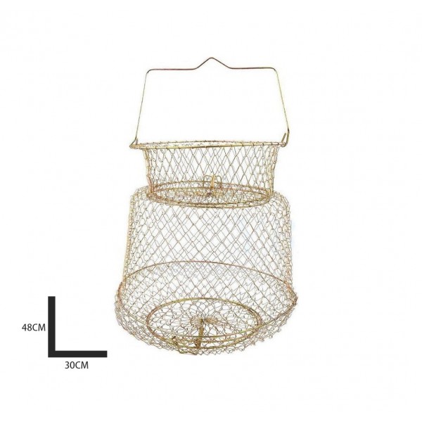 ΚΑΛΑΘΙ ΨΑΡΙΩΝ ΜΕΤΑΛΛΙΚΟ 48Χ30CM 20000-19